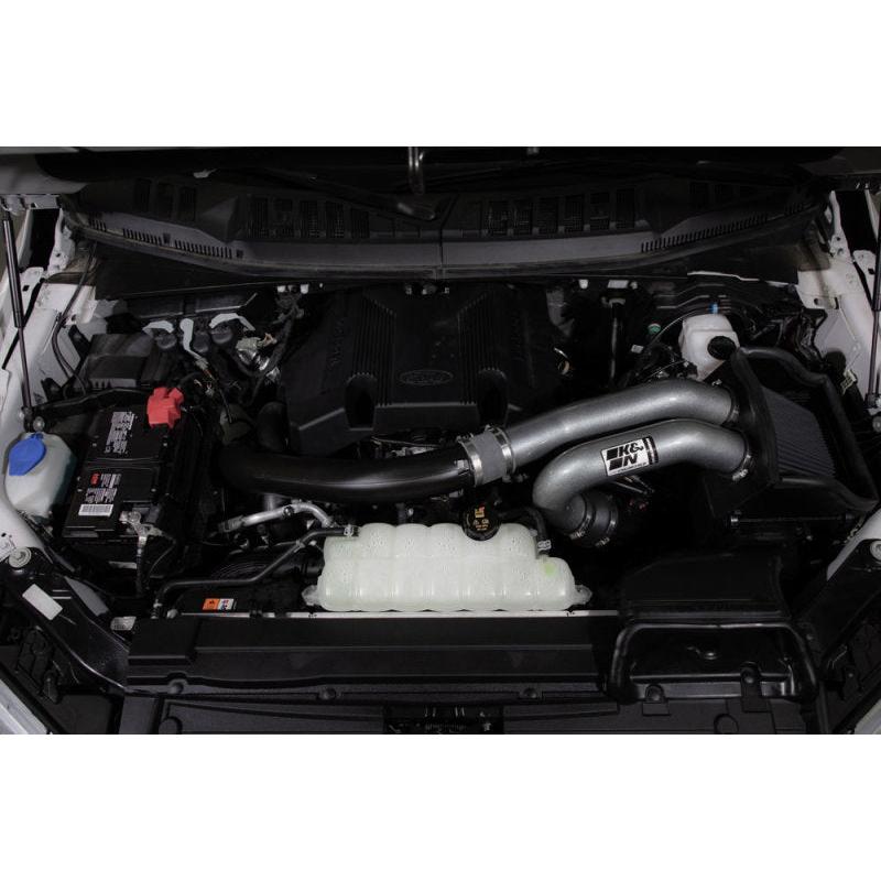 K&N 15-23 Ford F-150 (Incl. Raptor) 2.7L/3.5L V6 Performance Air Intake System - T1 Motorsports