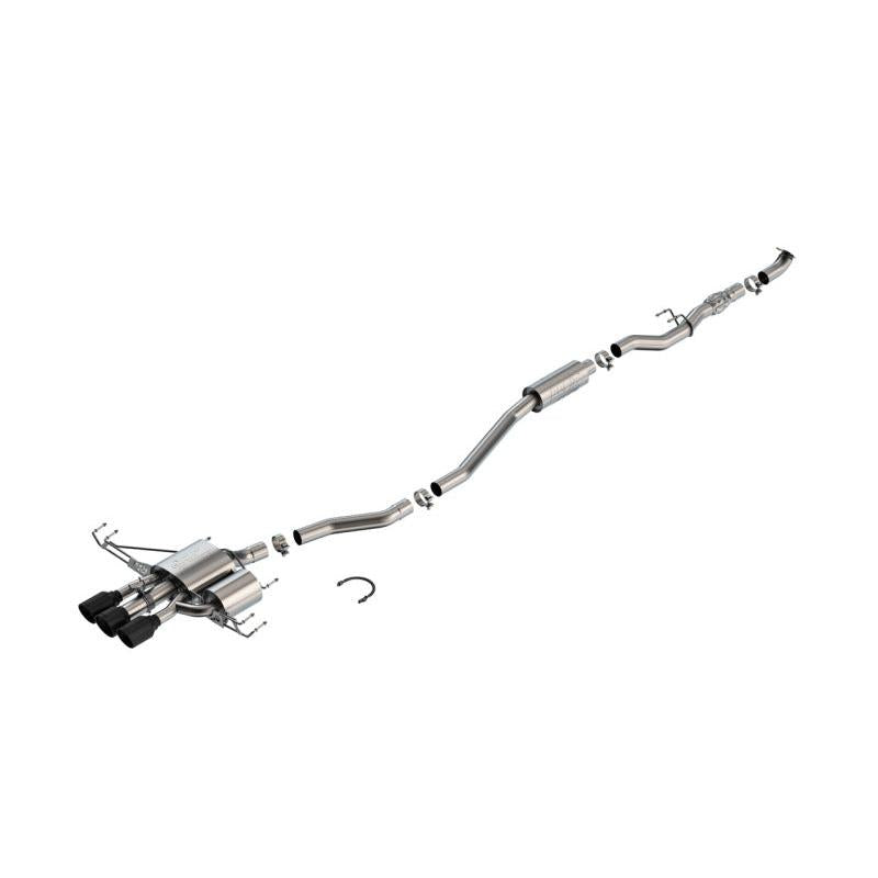 Borla ATAK Cat-Back Exhaust System - Coated Black - 2024 Acura Integra Type S