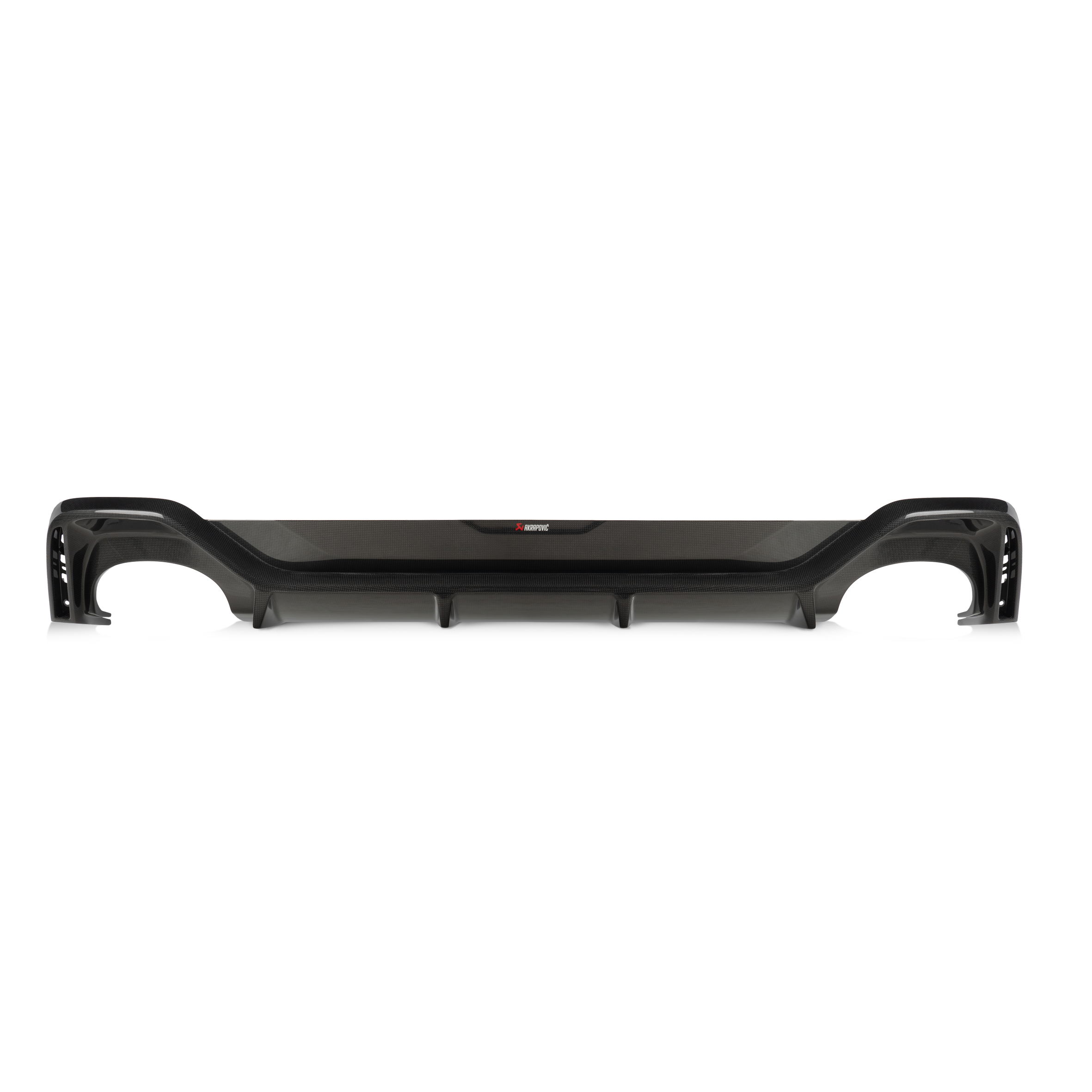 Akrapovič High Gloss Rear Carbon Fiber Diffuser - 2020+ Audi RS6 Avant/RS7 Sportback (C8) - T1 Motorsports