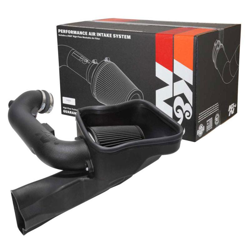 K&N 18-23 Ford Mustang GT 5.0L V8 F/I Dryflow Performance Air Intake System