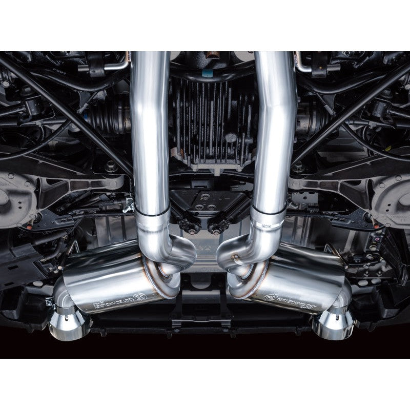 AWE Tuning Touring Edition Catback Exhaust System w/Chrome Silver Tips for 2023+ Nissan Z