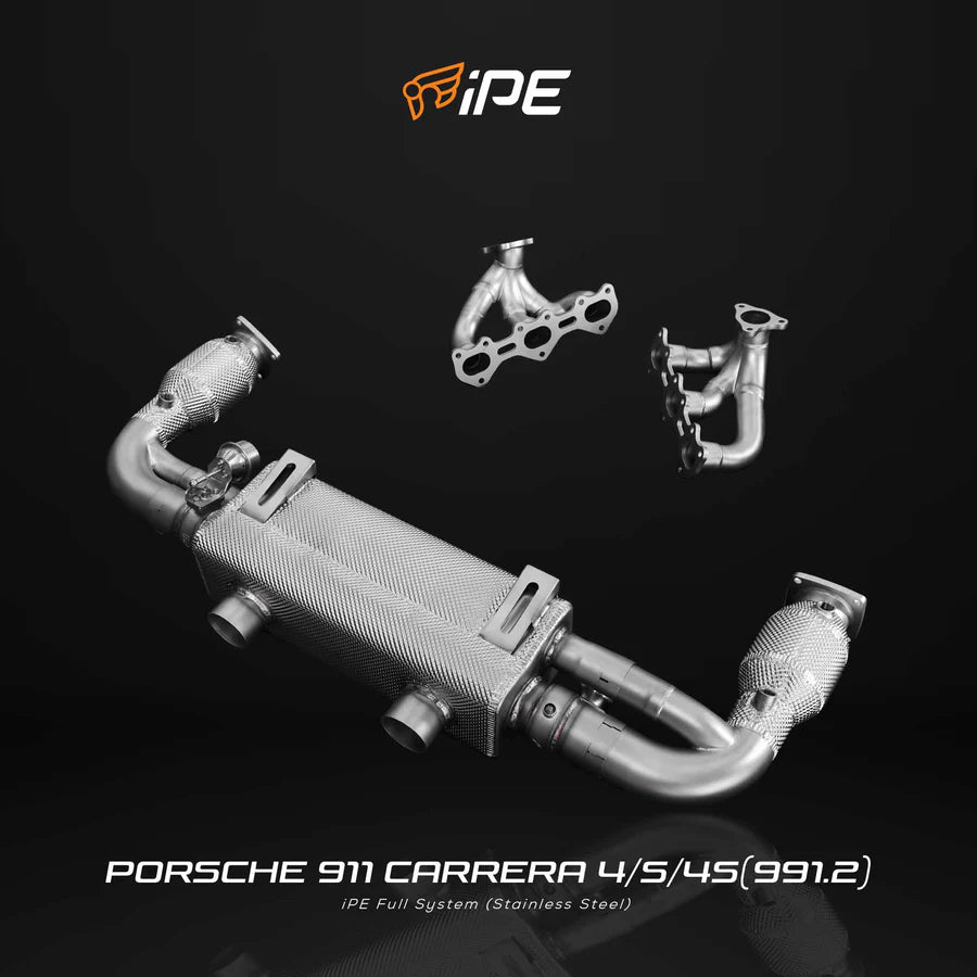 iPE Full Exhaust System for 2016-2019 Porsche 991.2 Carrera/S/4/4S/GTS/4 GTS