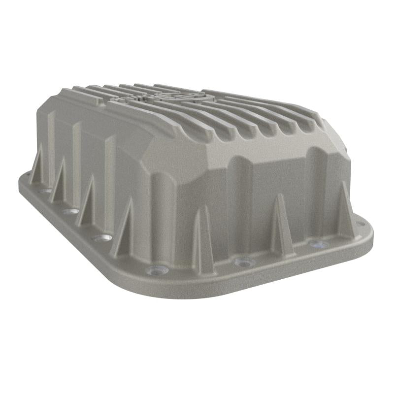 aFe POWER Street Series Engine Oil Pan Raw w/ Machined Fins Jeep Wrangler (JK) 12-18 V6-3.6L