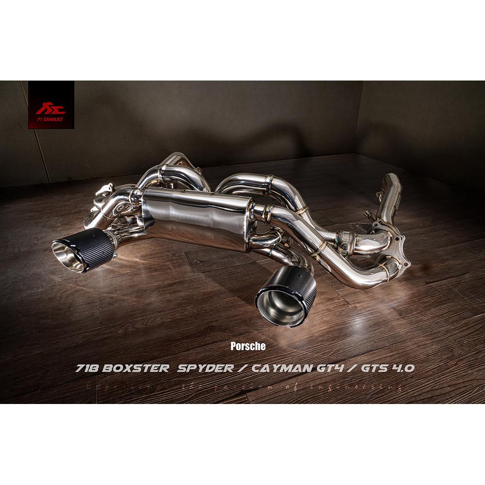 Fi Exhaust Full Exhaust System for 2020+ Porsche 718 Cayman GT4/Spyder