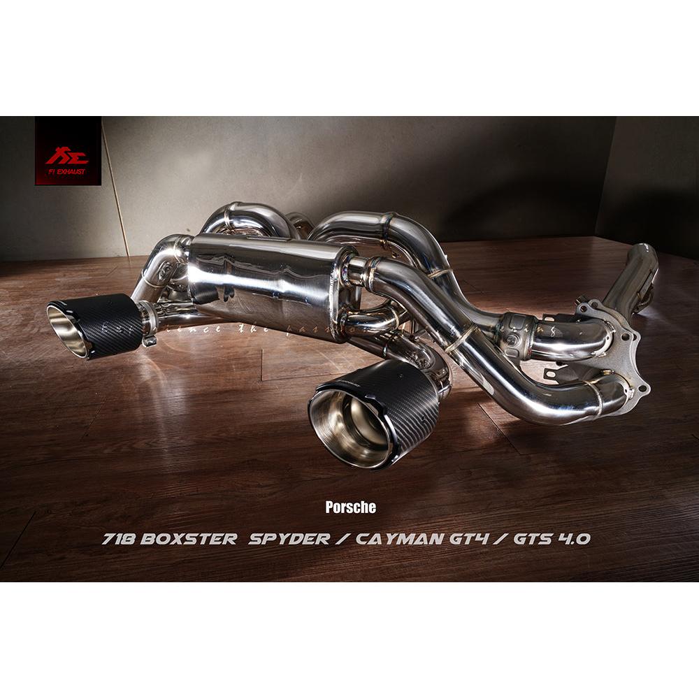 Fi Exhaust Full Exhaust System for 2020+ Porsche 718 Cayman GT4/Spyder