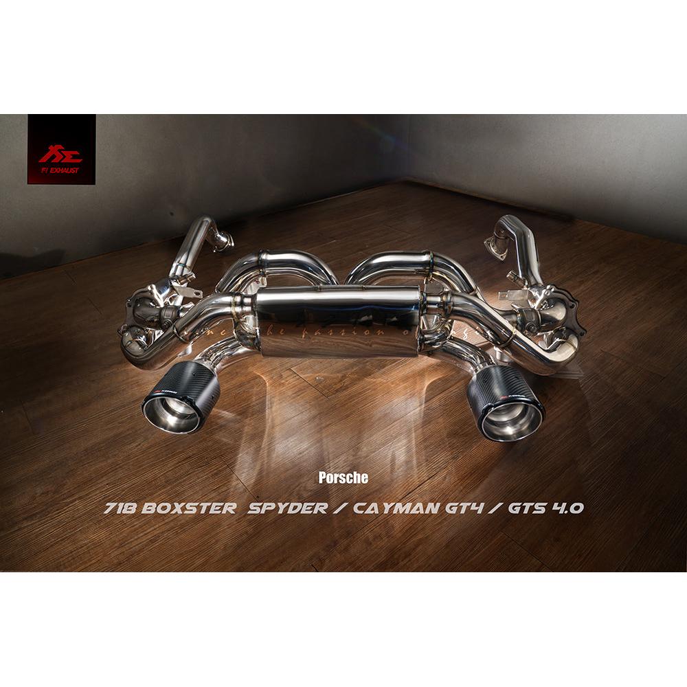 Fi Exhaust Full Exhaust System for 2020+ Porsche 718 Cayman GT4/Spyder