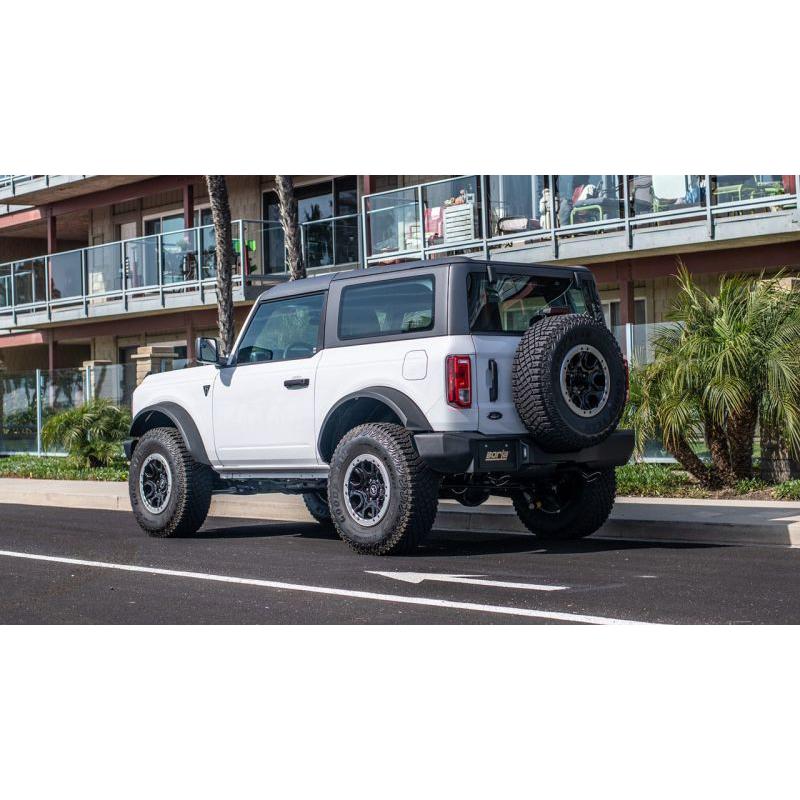 Borla ATAK Axle-Back Exhaust w/ Bright Chrome Tips - 2021-2025 Ford Bronco 2.3L