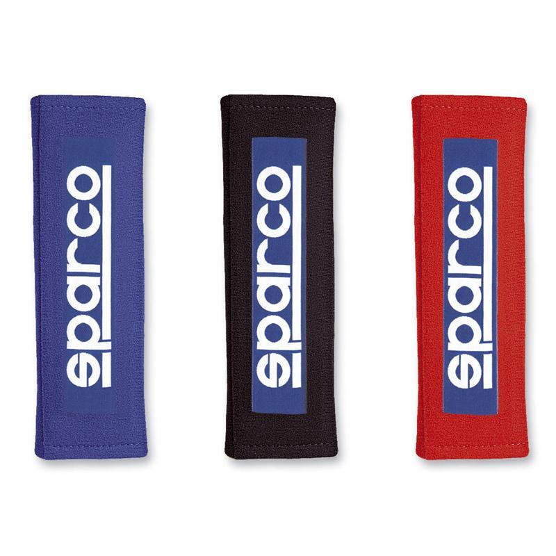 Sparco Belt Pad 3In Black Racing