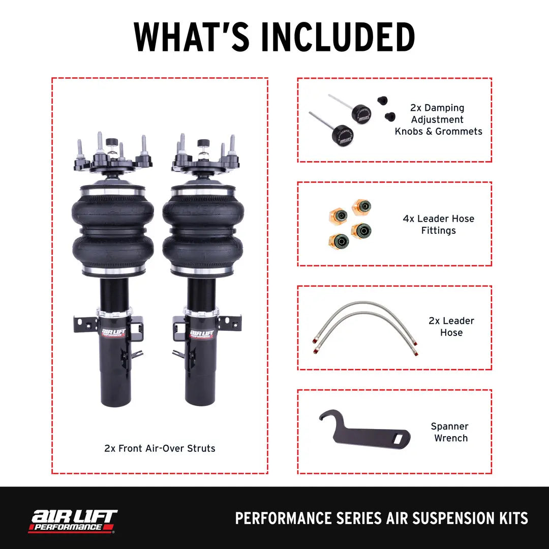Air Lift Performance Air Suspension Front Kit - 2020+ Toyota GR Supra / 2019+ BMW Z4 (G29)