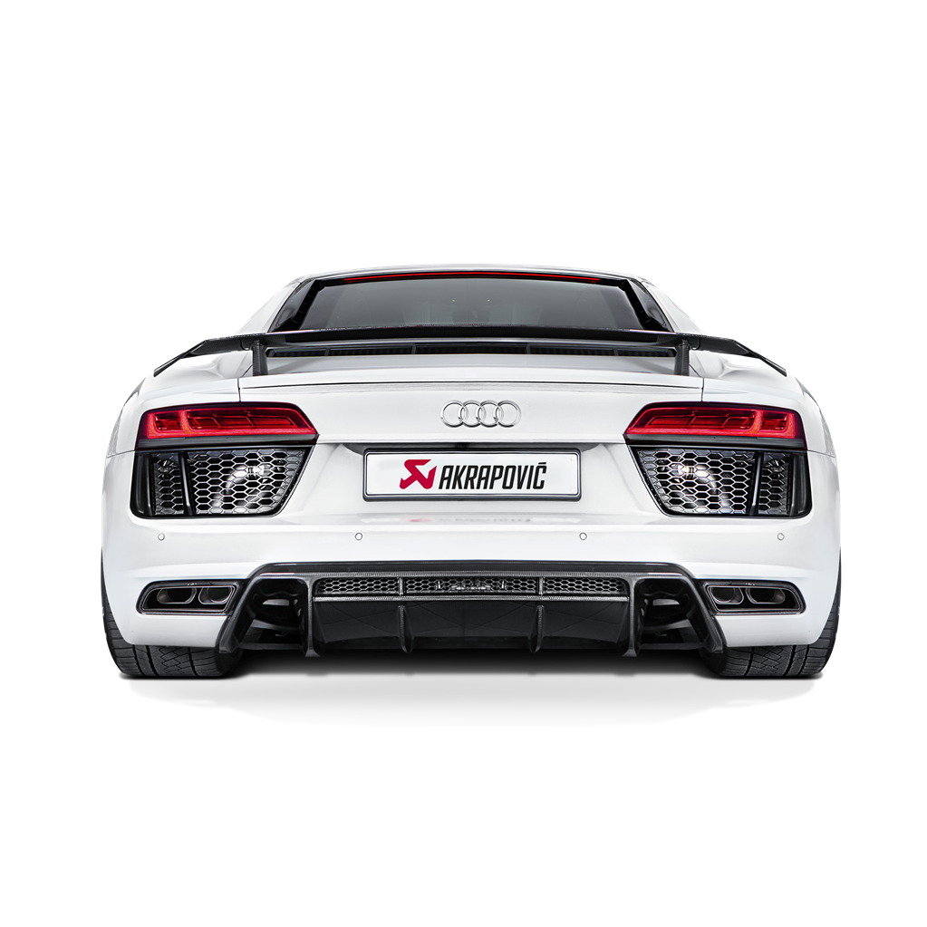 Akrapovič Slip-On Line Exhaust (Titanium) - 2016-2018 Audi R8 5.2 FSI