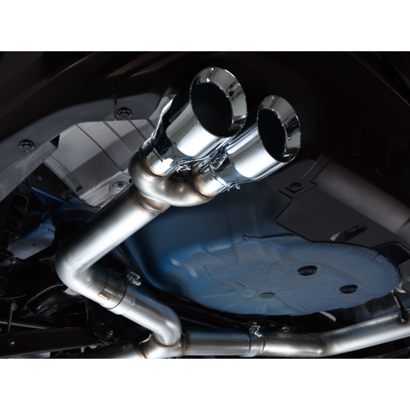 AWE Tuning 2022+ VB Subaru WRX Track Edition Exhaust - Chrome Silver Tips