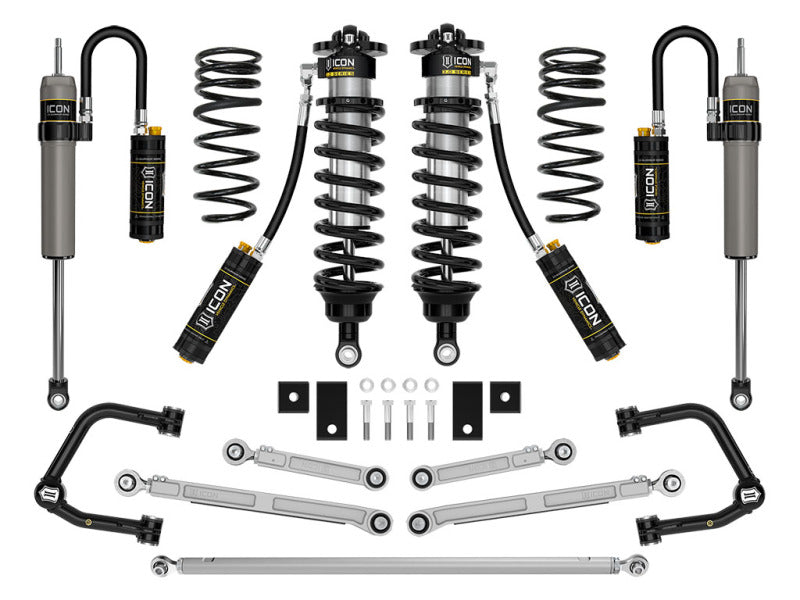 ICON 23-24 Toyota Sequoia 3-4.25in Stage 1 3.0 Suspension System - Tubular