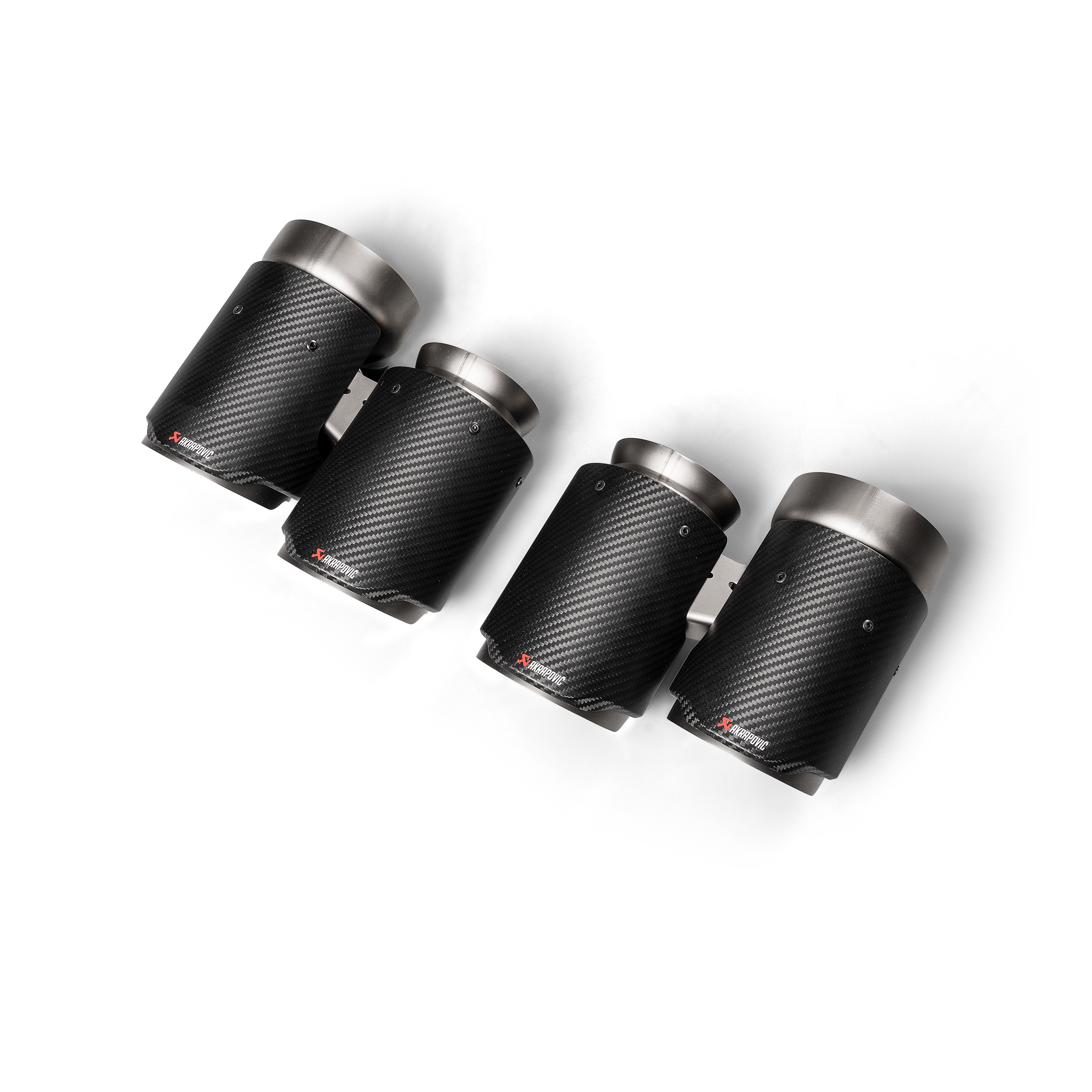 Akrapovič Slip-On Line Exhaust (Titanium) w/Carbon Tips - 2018+ BMW M2 Competition/M2 CS (F87N) - T1 Motorsports