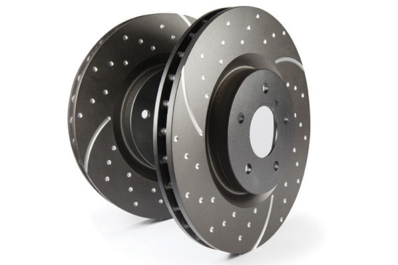 EBC 05-10 Chrysler 300C 6.1 SRT8 GD Sport Rear Rotors - T1 Motorsports