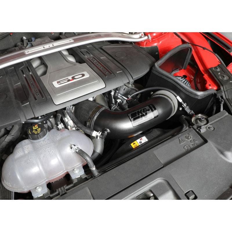 K&N 2018 Ford Mustang GT V8 5.0L F/I Performance Intake Kit
