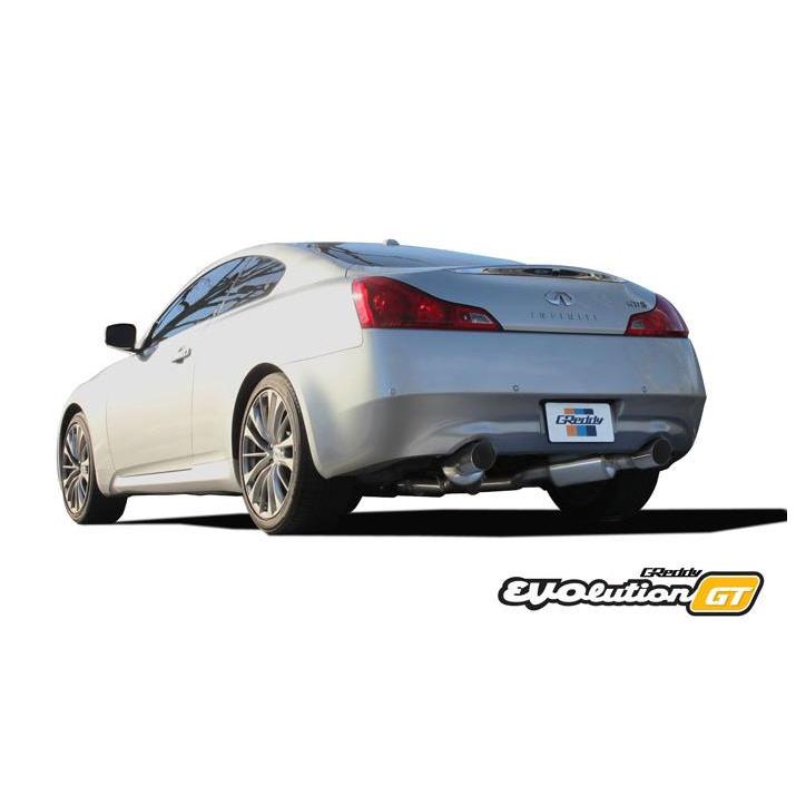 GReddy 07-14 Infiniti G37 Evolution (RWD ONLY) GT 304SS Cat-Back Exhaust - T1 Motorsports