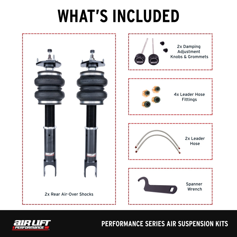 Air Lift Performance 08-24 Nissan GT-R (R35) Rear Air Suspension Kit