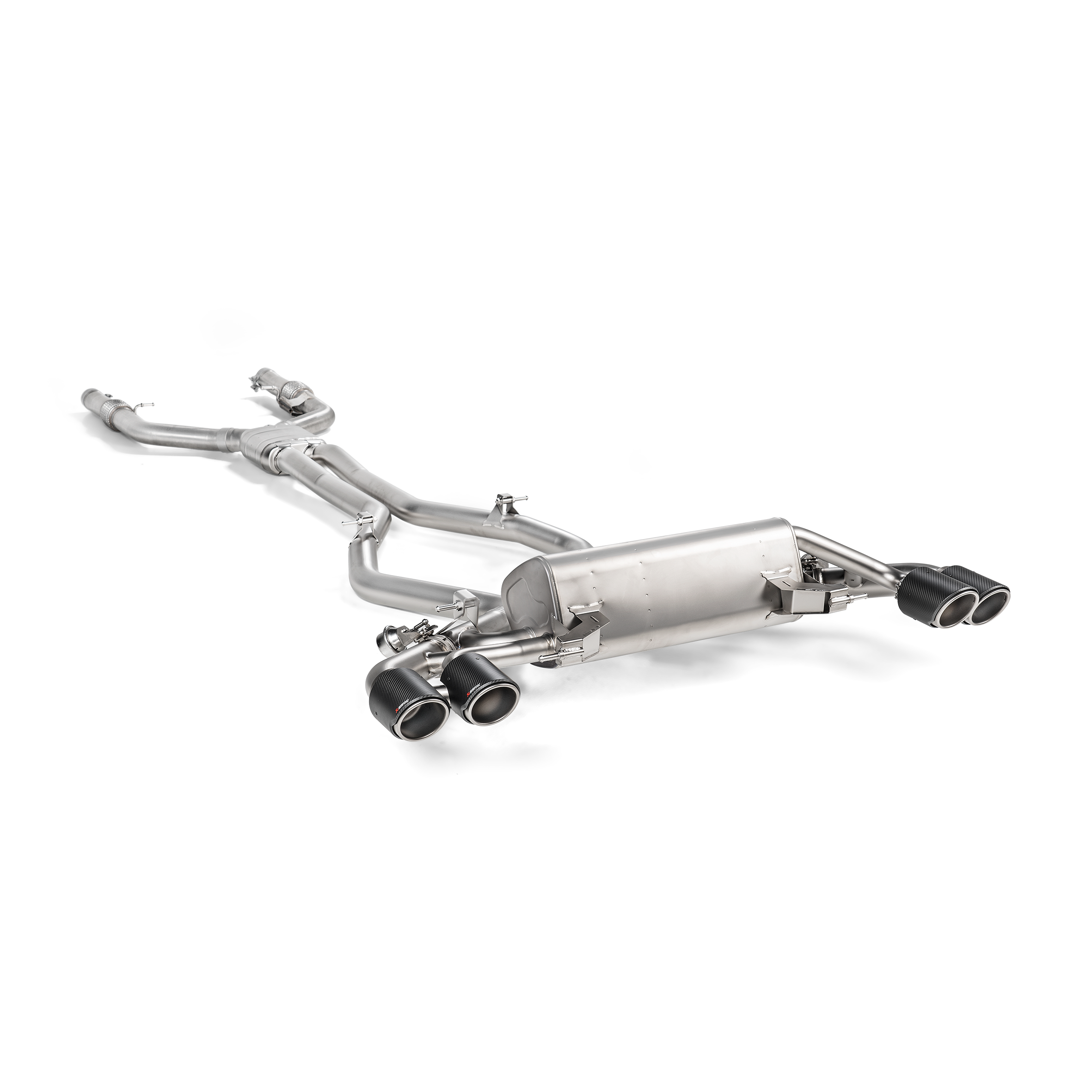 Akrapovič Evolution Line Catback Exhaust (Titanium) - 2017-2020 Alfa Romeo Giulia Quadrifoglio