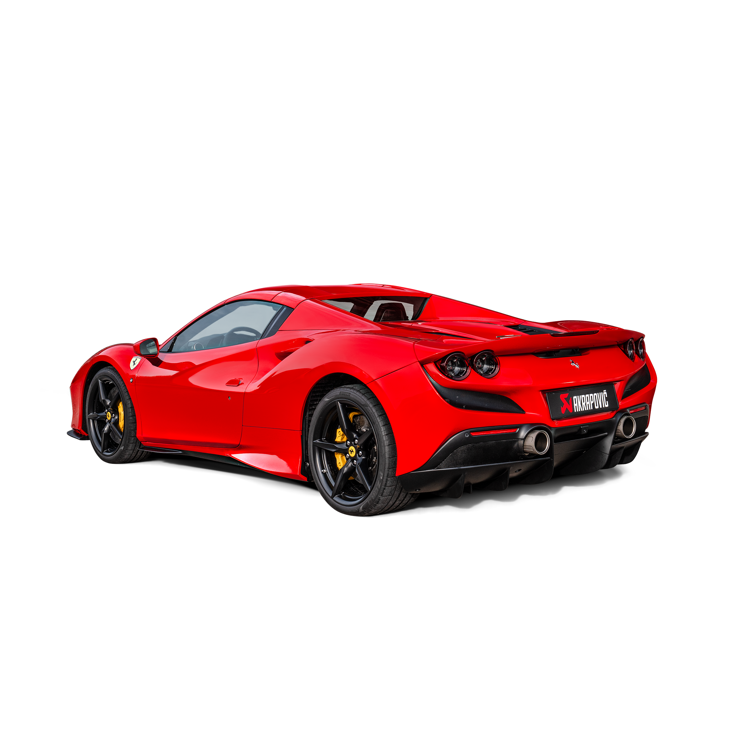 Akrapovič Evolution Line Catback Exhaust (Titanium) - 2020+ Ferrari F8 Tributo/Spider - T1 Motorsports