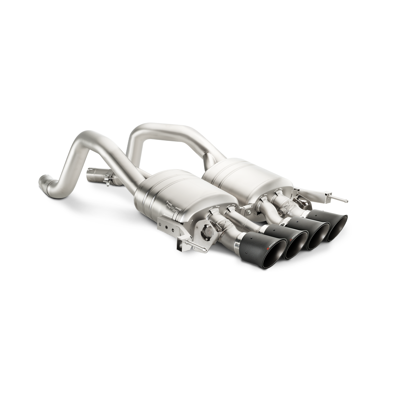 Akrapovič Slip-On Line (Titanium) w/Carbon Tips - 2014-2019 Chevrolet Corvette Z06 (C7) - T1 Motorsports