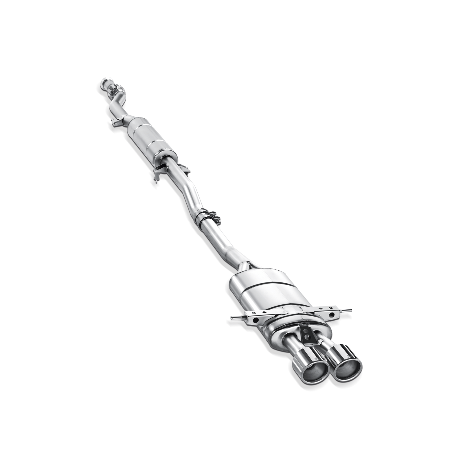 Akrapovič Evolution Line Catback Exhaust (SS) w/o Tips - 2007-2014 MINI Cooper S (R56/R57) - T1 Motorsports