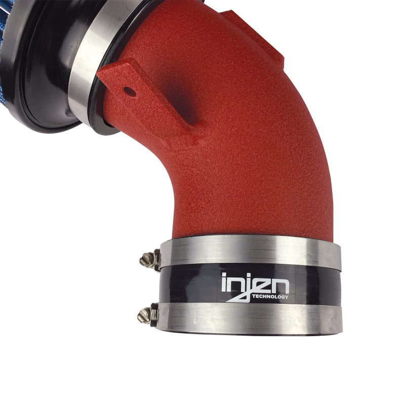 Injen Short Ram Air Intake System Wrinkle Red Finish - 2020 BMW M340i