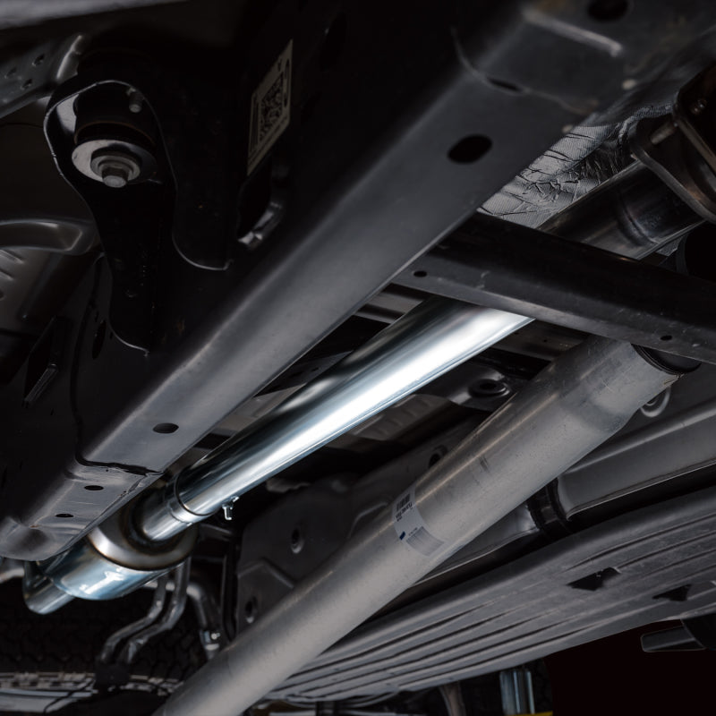 AWE Tuning Tuning 2021+ Ford F-150 Tremor (w/ Bumper Cutouts) 0FG Non-Resonated Catback -Diamond Black Tips
