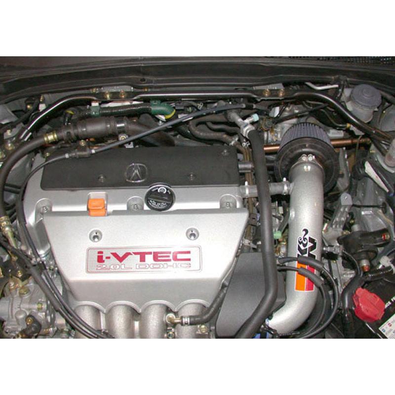 K&N 02 Honda Civic Si Polished Typhoon Short Ram Intake
