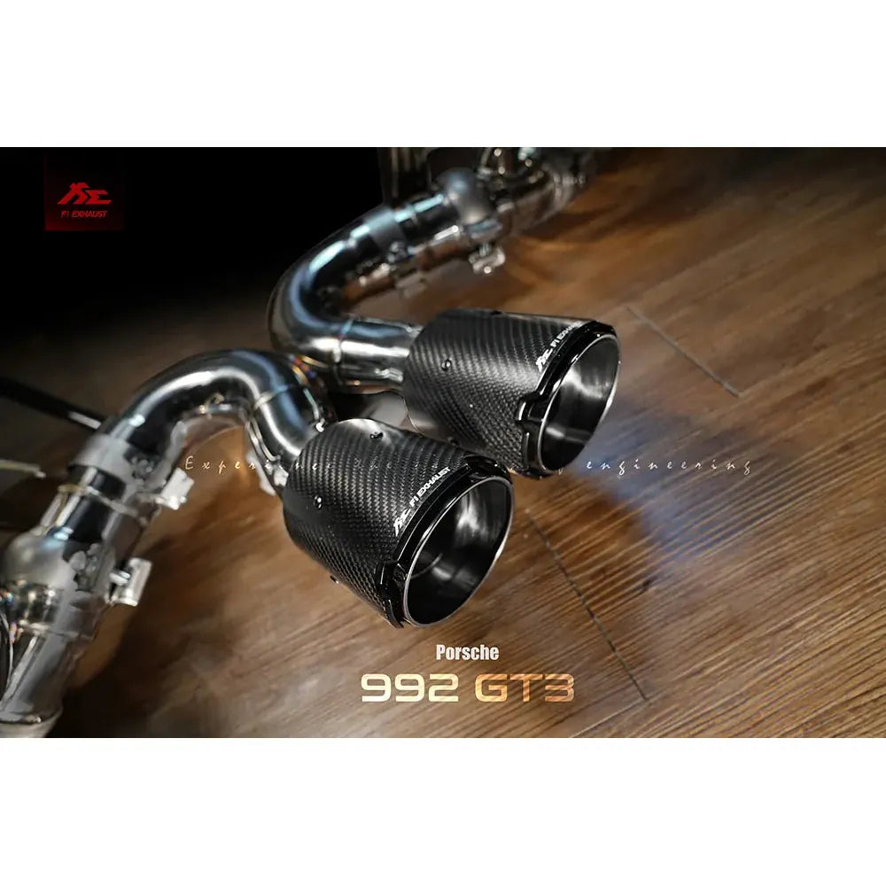 Fi Exhaust Full Exhaust System for 2021+ Porsche 992.1 GT3/RS