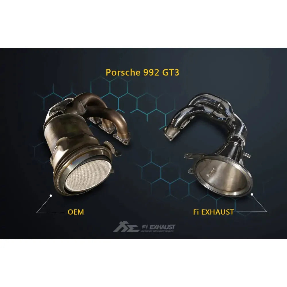 Fi Exhaust Full Exhaust System for 2021+ Porsche 992.1 GT3/RS