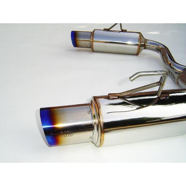 Invidia 00+ S2000 70mm Dual Titanium Tip Cat-back Exhaust - T1 Motorsports