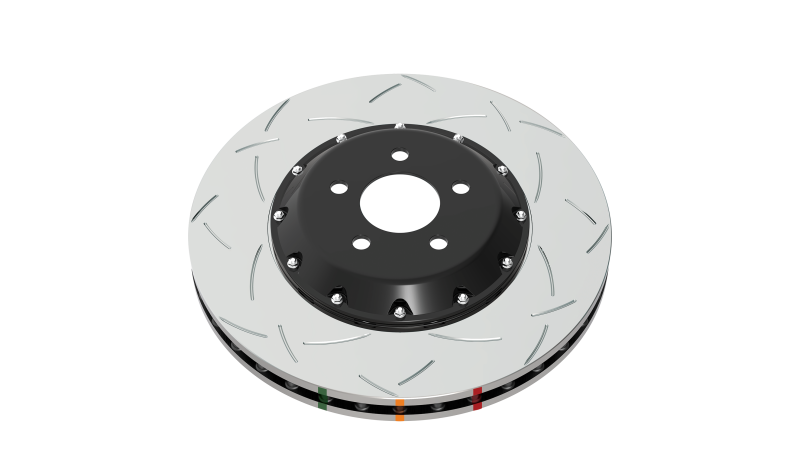 DBA 05-12 Corvette C6 w/Z51 pkg Front Slotted 5000 Series 2 Piece Rotor Assembled w/ Black Hat
