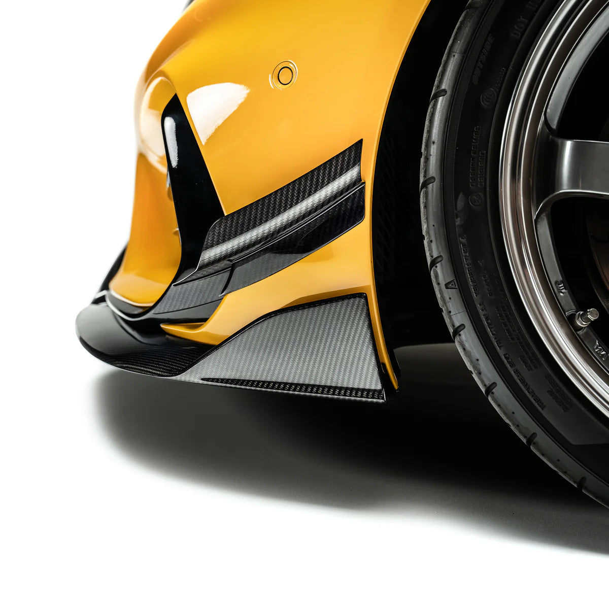 ADRO Toyota GR Supra Carbon Fiber Front Lip V2 (ADRO Bumper)