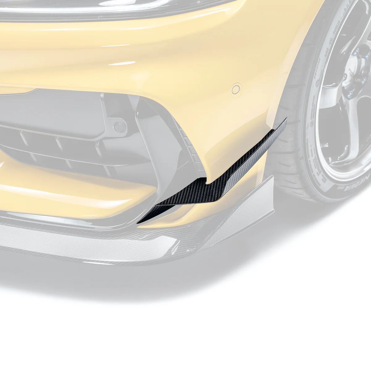 ADRO Toyota GR Supra Prepreg Canards (ADRO Bumper)