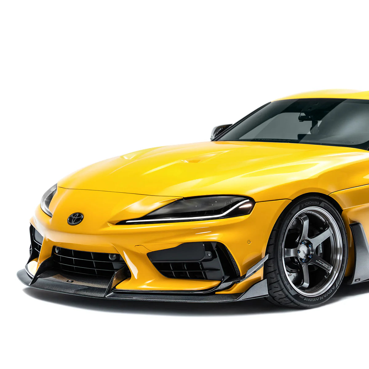 ADRO Toyota GR Supra Carbon Fiber Front Lip V2 (ADRO Bumper)