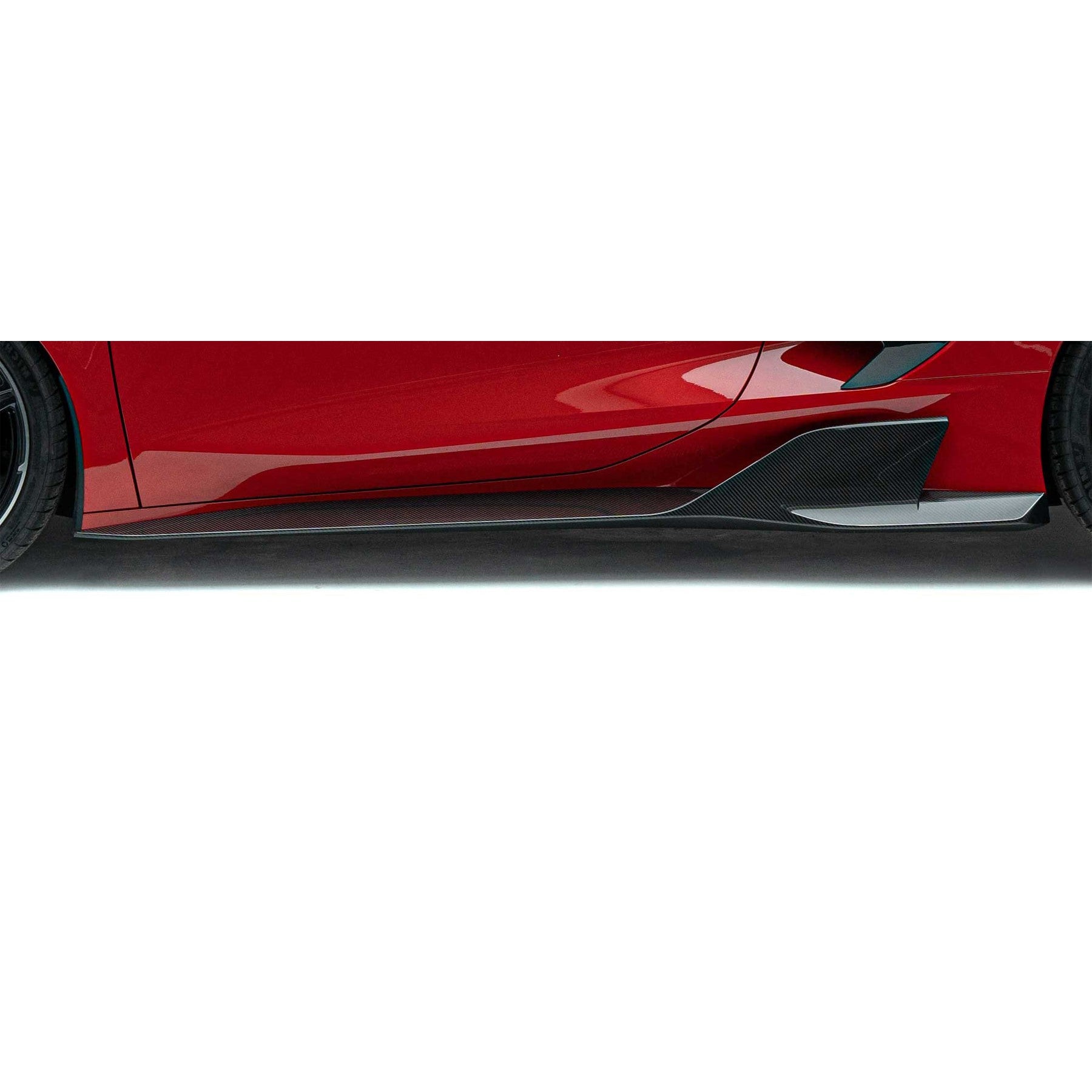 ADRO Chevrolet Corvette C8 Carbon Fiber Side Skirts