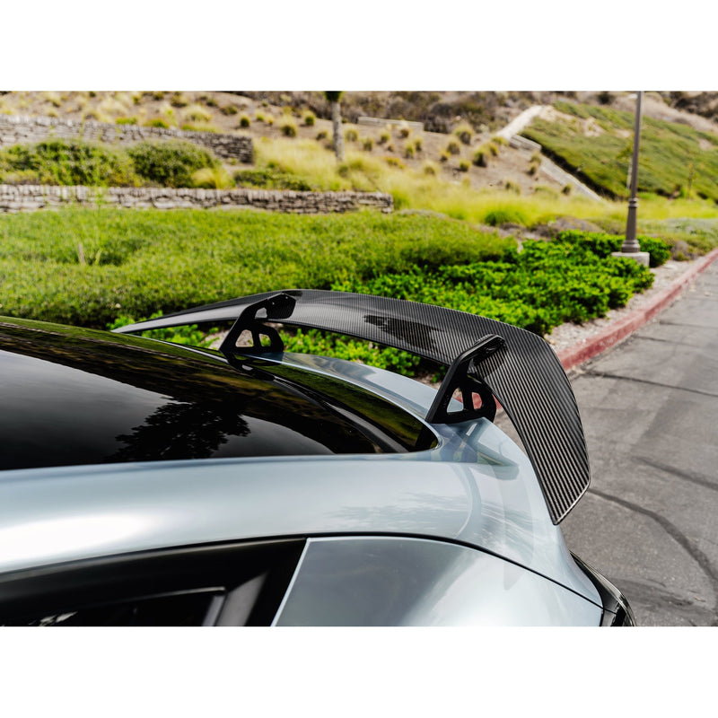 ADRO Tesla Model Y AT-S Carbon Fiber Swan Neck Wing