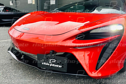 Rho-Plate V2 License Plate Relocator - Mclaren Artura