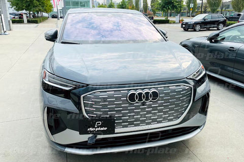 Rho-Plate V2 License Plate Relocator - Audi Q4 E-Tron - 2023-2024