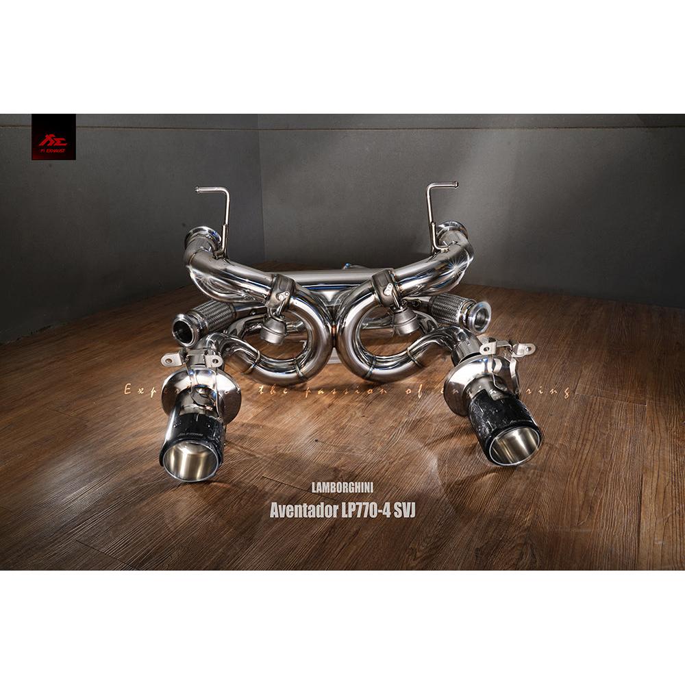 Fi Exhaust Full Exhaust System for 2018-2021 Lamborghini Aventador SVJ LP770-4
