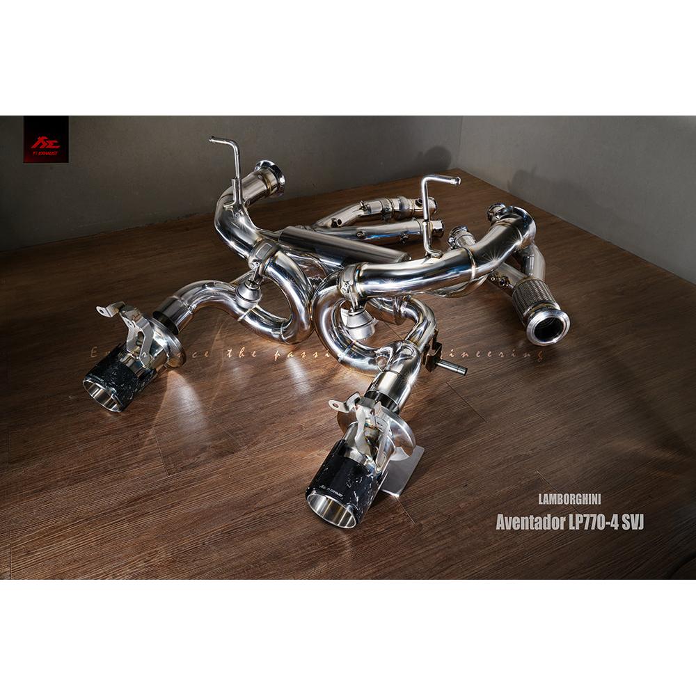 Fi Exhaust Full Exhaust System for 2018-2021 Lamborghini Aventador SVJ LP770-4