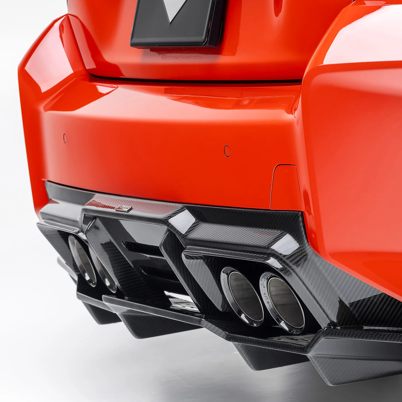 Vorsteiner VRS Aero Carbon Fiber V-Style Diffuser with Under Floor  - 2023+ BMW G87 M2