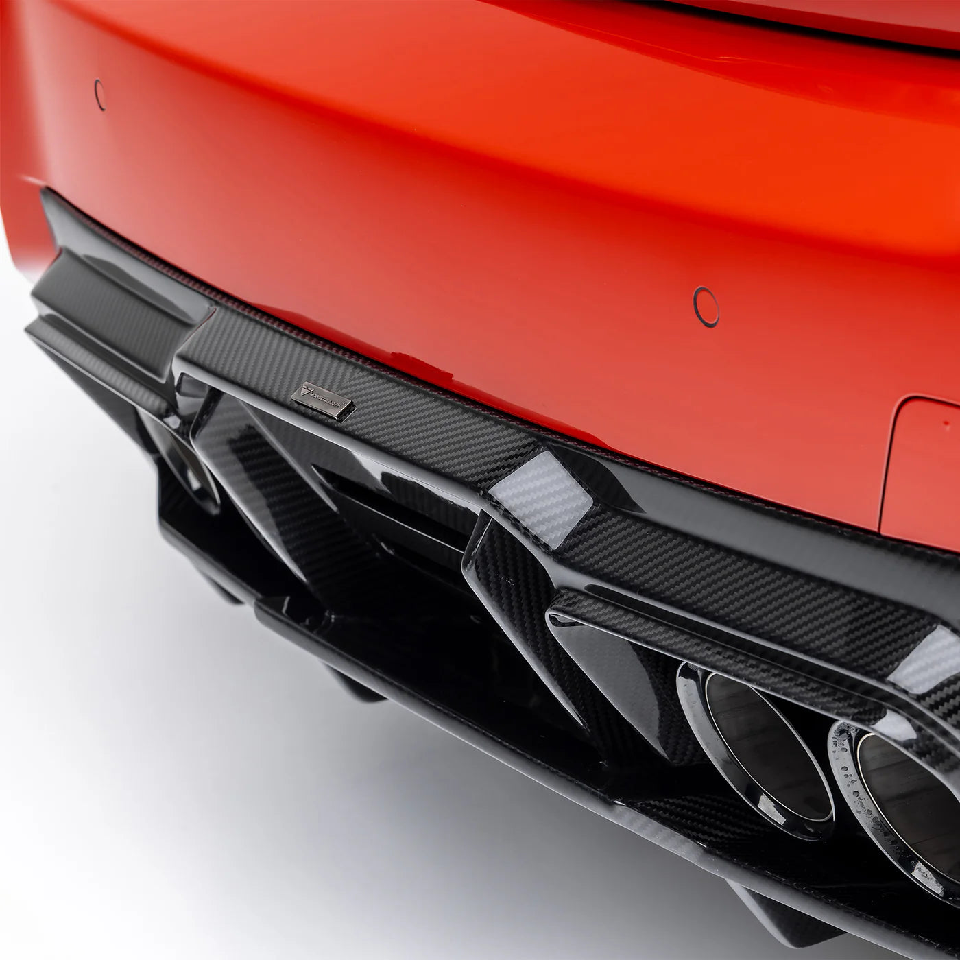 Vorsteiner VRS Aero Carbon Fiber V-Style Diffuser with Under Floor  - 2023+ BMW G87 M2
