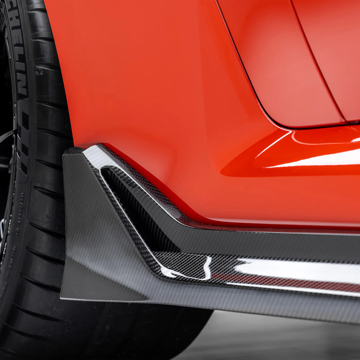 Vorsteiner VRS Aero Carbon Fiber V-Style Vented Fenders with Side Skirts  - 2023+ BMW G87 M2
