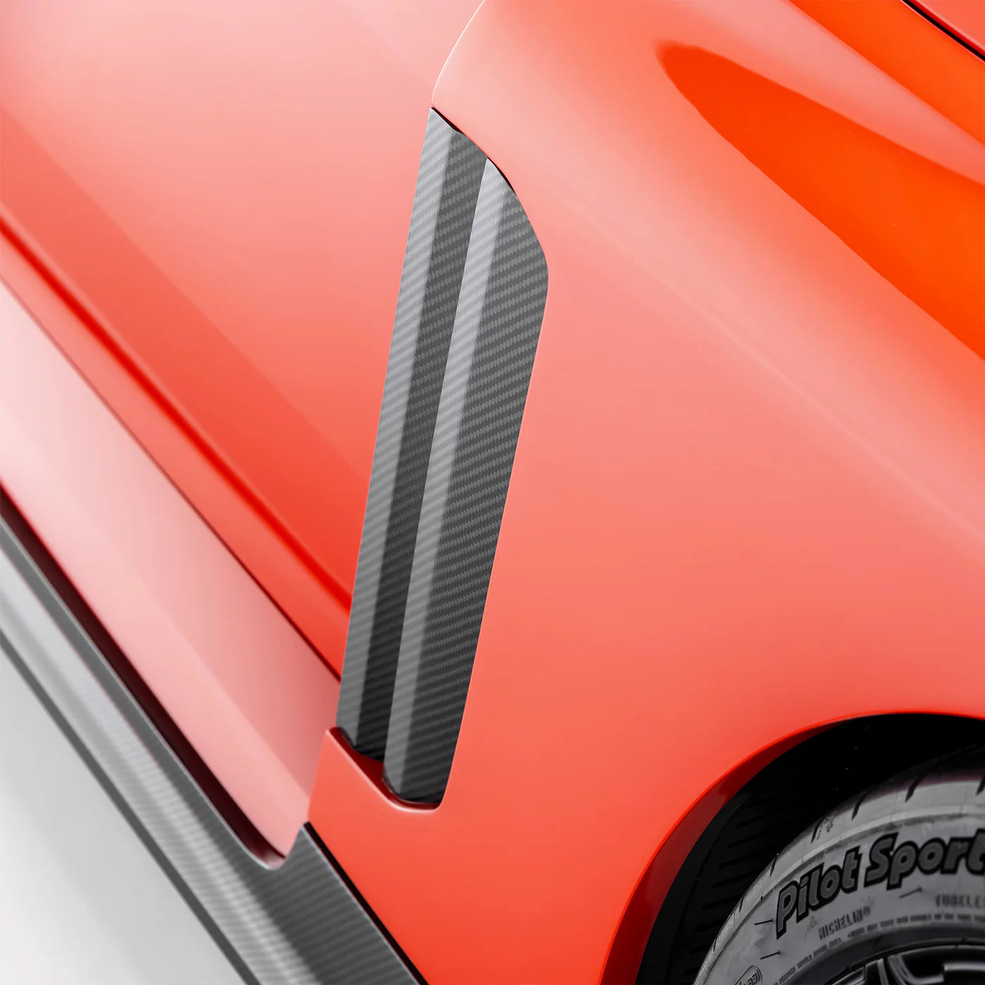 Vorsteiner VRS Aero Carbon Fiber V-Style Vented Fenders with Side Skirts  - 2023+ BMW G87 M2