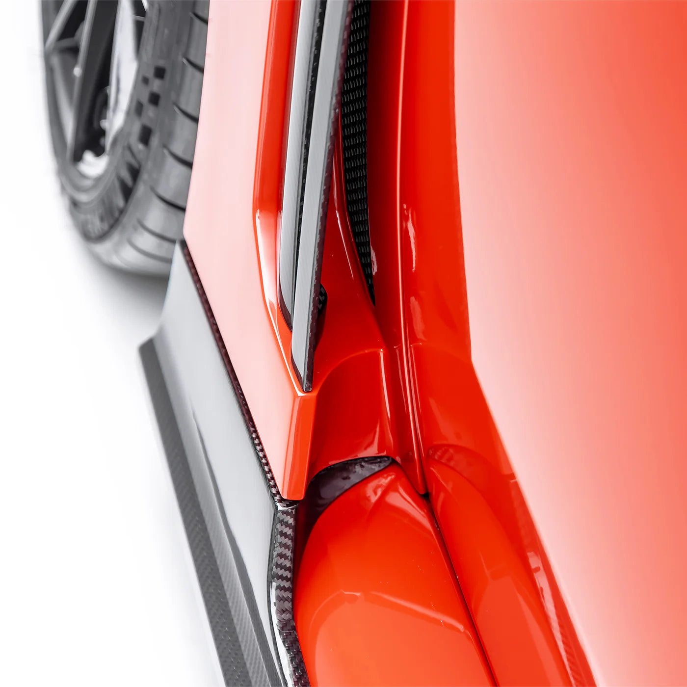 Vorsteiner VRS Aero Carbon Fiber V-Style Vented Fenders with Side Skirts  - 2023+ BMW G87 M2