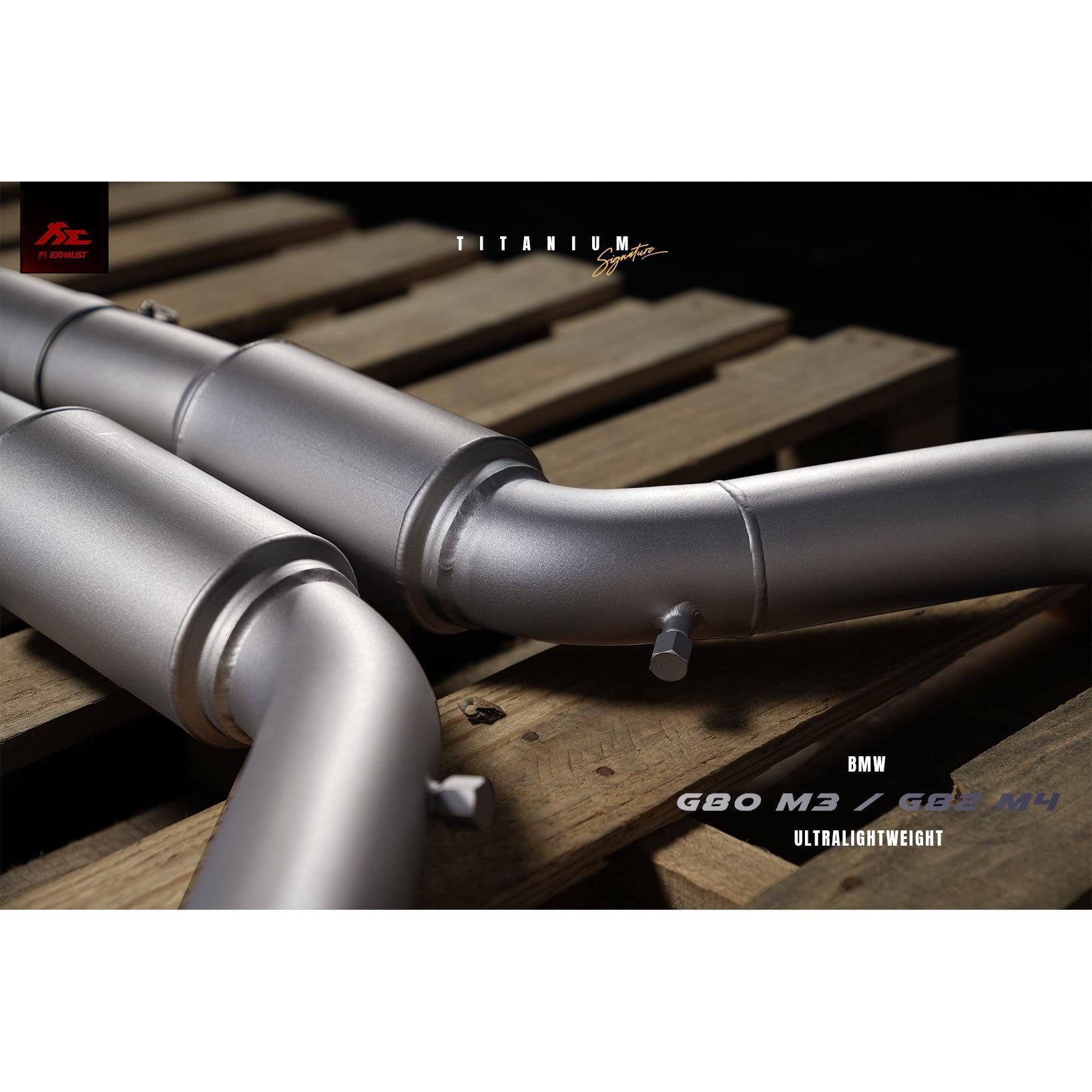 Fi Exhaust Signature Titanium Exhaust System for 2021+ BMW G80/G82 M3/M4