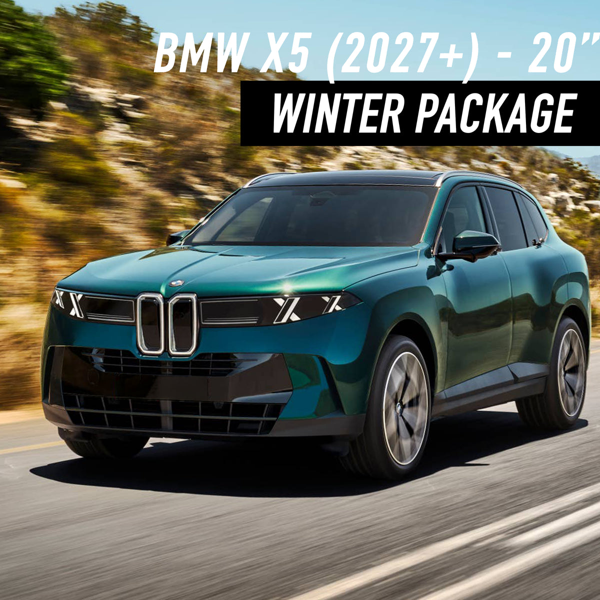 BMW X5 (2027+) 20" Winter Package