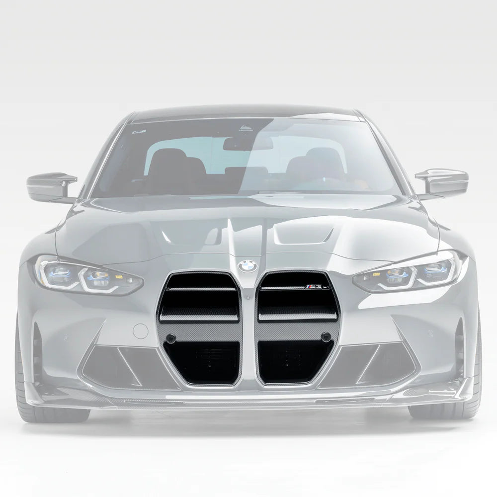Vorsteiner Carbon Fiber Front Motorsport V-Style Grille - 2021+ BMW G80 M3/G82 M4