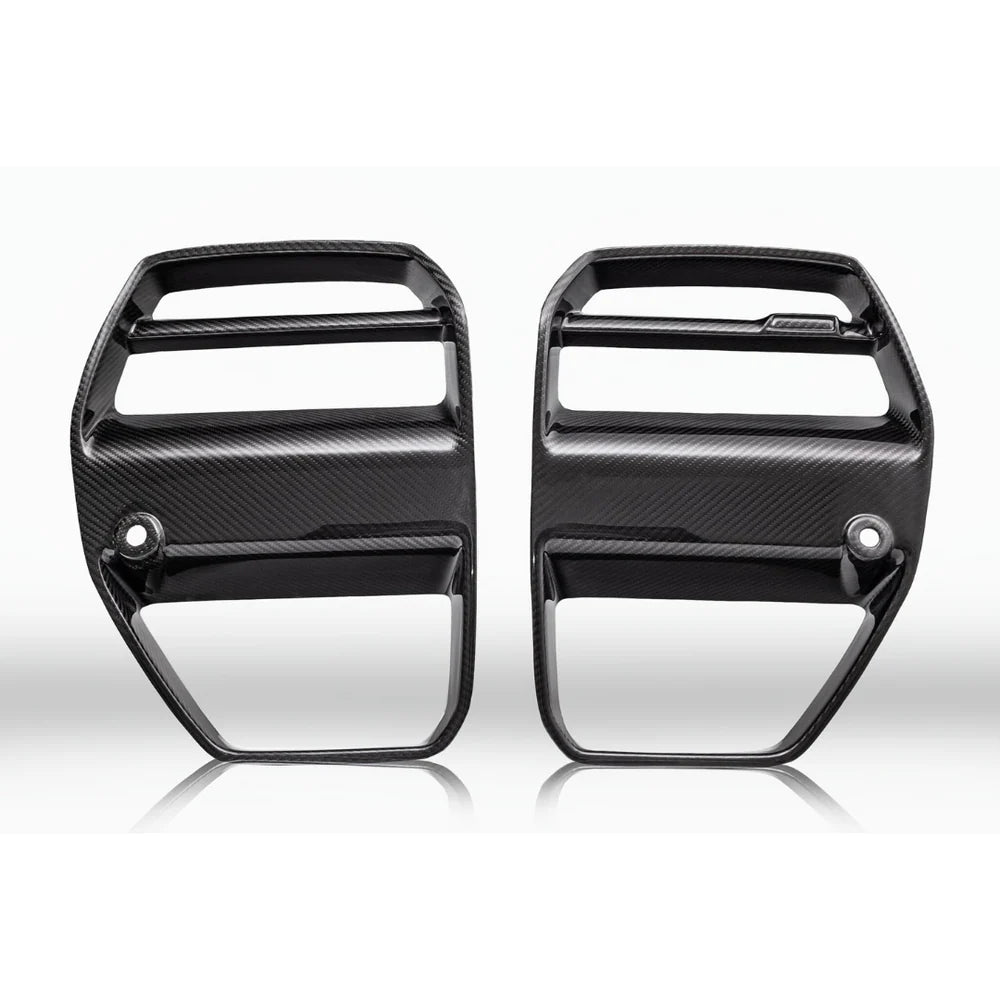 Vorsteiner Carbon Fiber Front Motorsport V-Style Grille - 2021+ BMW G80 M3/G82 M4